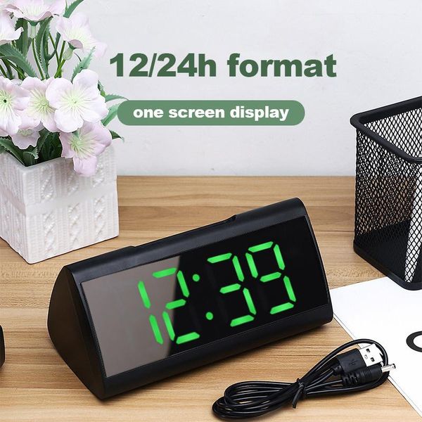 other clocks & accessories triangle large screen led mirror alarm clock table date time temperature snooze backlight function home office de
other clocks & accessories triangle large screen led mirror alarm clock table date time temperature snooze backlight function home office de