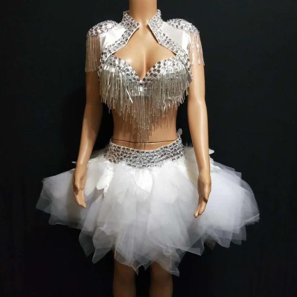 2021 new women dress white 2 pieces set stage leotard costumes performance outfits birthday celebration latin dancer dress, Black;red
2021 new women dress white 2 pieces set stage leotard costumes performance outfits birthday celebration latin dancer dress, Black;red