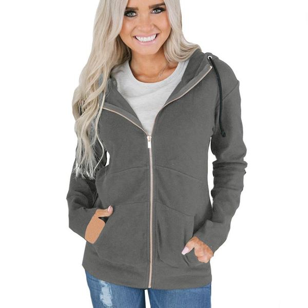 women's hoodies & sweatshirts autumn winter zipper up casual loose solid cotton women 2021 sleeve hooded, Black
women's hoodies & sweatshirts autumn winter zipper up casual loose solid cotton women 2021 sleeve hooded, Black
