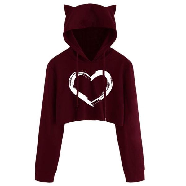 women's blouses & shirts cat ears long sleeve hoodie sweatshirt heart shape print hooded pullover solid color short cute sudaderas #sr, White
women's blouses & shirts cat ears long sleeve hoodie sweatshirt heart shape print hooded pullover solid color short cute sudaderas #sr, White