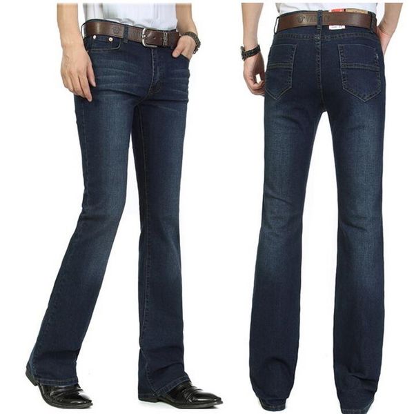 men's business for casual male vintage jeans slim boot cut semi-flared four seasons bell bottom ohhx, Blue
men's business for casual male vintage jeans slim boot cut semi-flared four seasons bell bottom ohhx, Blue