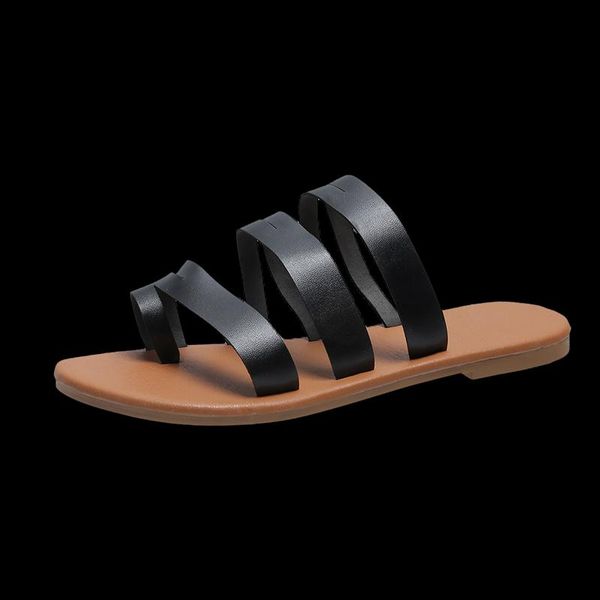 sandals summer casual flat shoes fashion pu leather low heel vacation women zapatos mujer female2021, Black
sandals summer casual flat shoes fashion pu leather low heel vacation women zapatos mujer female2021, Black