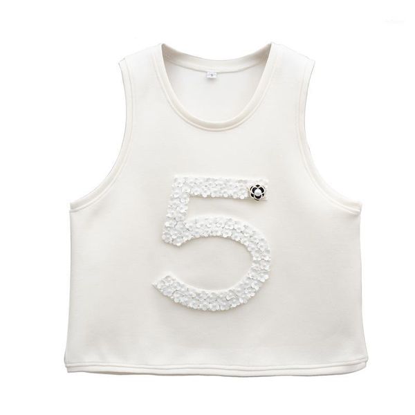 cacah up2021 summer style pure cotton beaded vest ladies digital embroidery sleeveless t-shirt navel women's tanks & camis, White
cacah up2021 summer style pure cotton beaded vest ladies digital embroidery sleeveless t-shirt navel women's tanks & camis, White