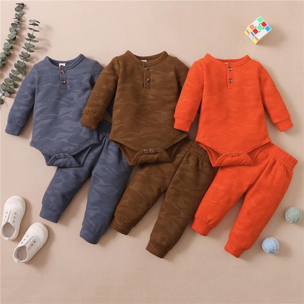 clothing sets 2pcs born baby boys girls casual clothes set, spring fall winter soft camouflage printed pattern romper and pants for toddler, White
clothing sets 2pcs born baby boys girls casual clothes set, spring fall winter soft camouflage printed pattern romper and pants for toddler, White