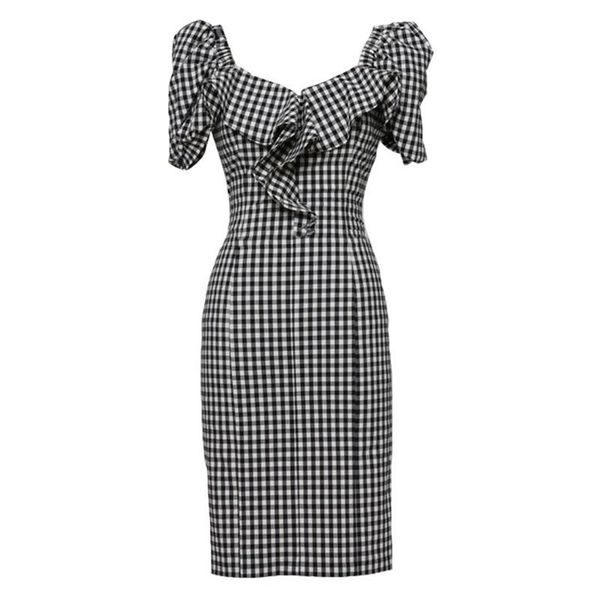party dresses perhaps u black blue plaid v neck ruffle puff short sleeve empire bag hip mini dress summer casual d1577, White;black
party dresses perhaps u black blue plaid v neck ruffle puff short sleeve empire bag hip mini dress summer casual d1577, White;black