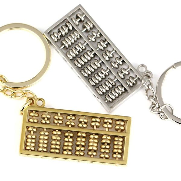 keychains 10pcs/lot abacus keychain creative chinese elements 8 rows rotatable beads 5cm width key chain ring keyfob holder keyring, Silver
keychains 10pcs/lot abacus keychain creative chinese elements 8 rows rotatable beads 5cm width key chain ring keyfob holder keyring, Silver