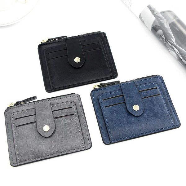 card holders ladies hasp bank package zipper coin bag leather men wallets women credit pocket change walet female purse id holder, Brown;gray
card holders ladies hasp bank package zipper coin bag leather men wallets women credit pocket change walet female purse id holder, Brown;gray