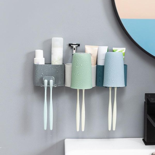 toothbrush holders multifunctional punch-wall mounted plastic holder cup toothpaste storage rack bathroom accessories
toothbrush holders multifunctional punch-wall mounted plastic holder cup toothpaste storage rack bathroom accessories