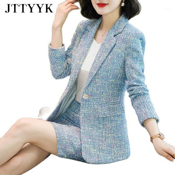 two piece dress korean fashion office clothes women autumn slim plaid skirt suit elegant pink casual blazer oversize business, White
two piece dress korean fashion office clothes women autumn slim plaid skirt suit elegant pink casual blazer oversize business, White
