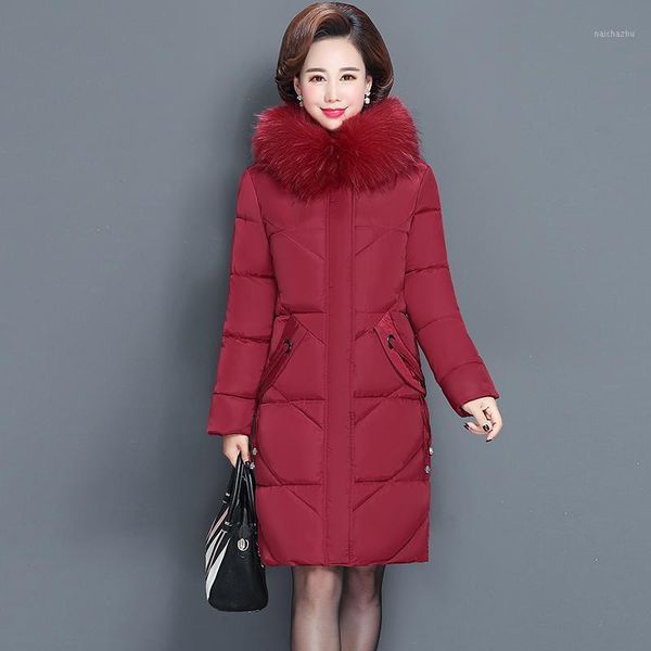 women's down & parkas winter jacket fur collar female slim cotton-padded long outerwear coat parka large size 6xl, Black
women's down & parkas winter jacket fur collar female slim cotton-padded long outerwear coat parka large size 6xl, Black