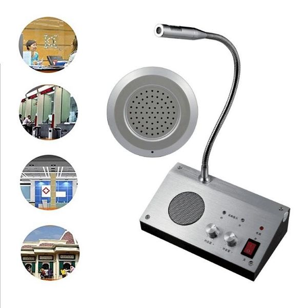 smart home control dual-way window counter intercom speaker system ticket 9908 high-power bank office store
smart home control dual-way window counter intercom speaker system ticket 9908 high-power bank office store
