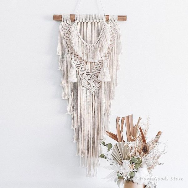 tapestries macrame bobo tapestry wall hanging hand-woven home decoration accessories nordic art tassel for apartment dorm bedroom
tapestries macrame bobo tapestry wall hanging hand-woven home decoration accessories nordic art tassel for apartment dorm bedroom