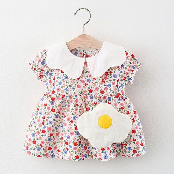 girl's dresses summer baby girls dress born kids sleeveless floral princess bag clothes outfits sundress, Red;yellow
girl's dresses summer baby girls dress born kids sleeveless floral princess bag clothes outfits sundress, Red;yellow