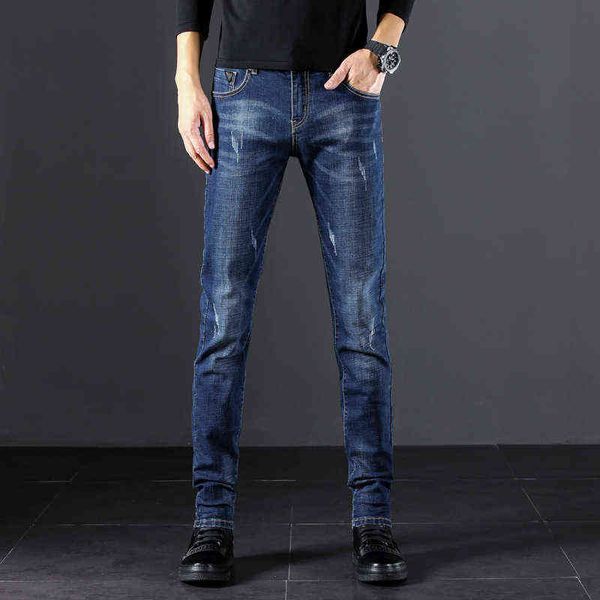 men's jeans spring and winter 2021 men's trend jeans straight tube loose casual slim fit busins korean long pants, Blue
men's jeans spring and winter 2021 men's trend jeans straight tube loose casual slim fit busins korean long pants, Blue