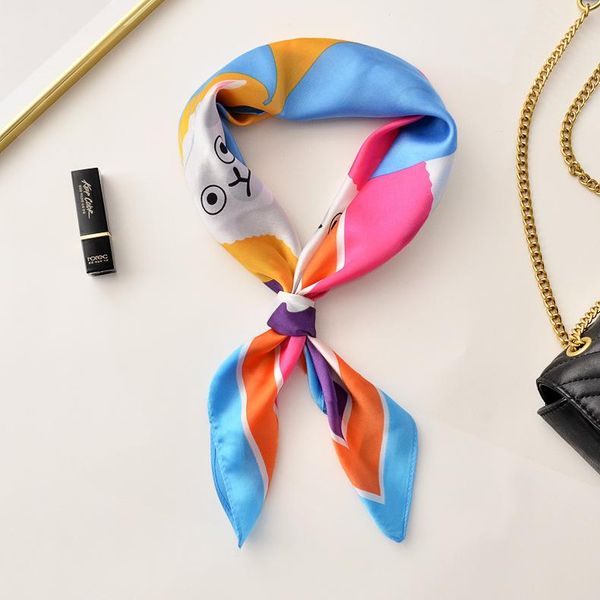 scarves ouoi 2021 spring simulation silk small square scarf female decorative hair led factory direct sales, Blue;gray
scarves ouoi 2021 spring simulation silk small square scarf female decorative hair led factory direct sales, Blue;gray