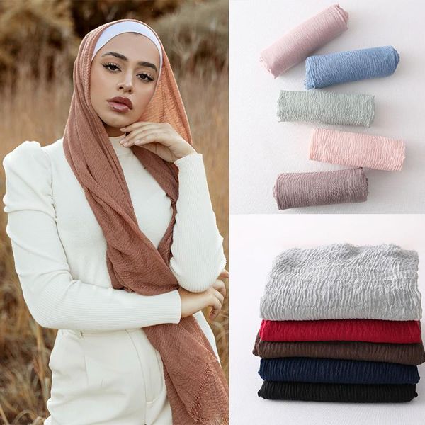 muslim crinkle hijab cotton scarf women long pleated shawl headwrap islamic hijabs wrinkled scarfs for ladies african headband scarves, Blue;gray
muslim crinkle hijab cotton scarf women long pleated shawl headwrap islamic hijabs wrinkled scarfs for ladies african headband scarves, Blue;gray