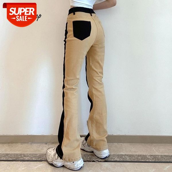 weekeep patchwork vintage cargo pants korean slim high waist flare pants streetwear contrast pockets jeans long trouser harajuku #f21a, Black;white
weekeep patchwork vintage cargo pants korean slim high waist flare pants streetwear contrast pockets jeans long trouser harajuku #f21a, Black;white