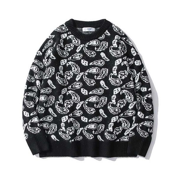 men's sweaters kiovno men fashion oversized knitted pullover sweater o neck harajuku loose sweatshirt for male vintage, White;black
men's sweaters kiovno men fashion oversized knitted pullover sweater o neck harajuku loose sweatshirt for male vintage, White;black
