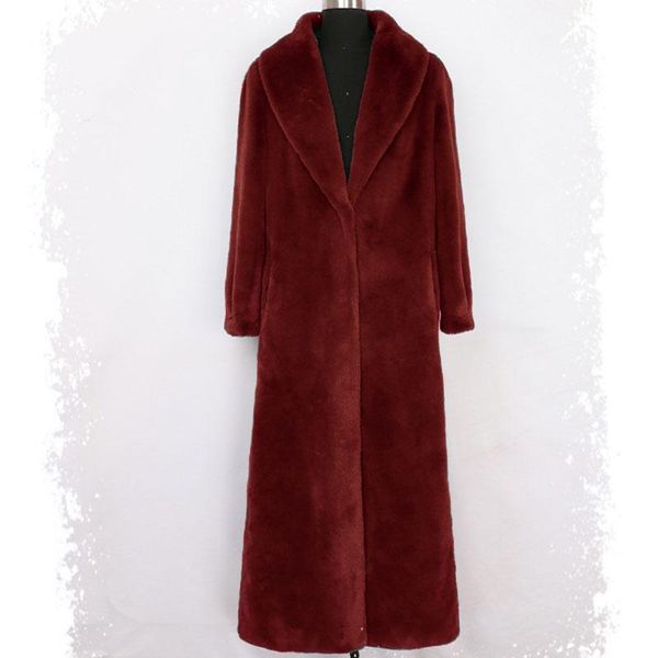 women's fur & faux 2021 elegant women warm plush jacket winter parka casual coat turn-down collar long overcoat female plus size 5xl, Black
women's fur & faux 2021 elegant women warm plush jacket winter parka casual coat turn-down collar long overcoat female plus size 5xl, Black