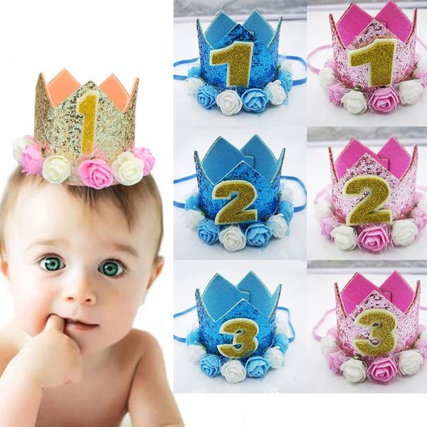 party hats 1st birthday decoration for girl boy s baby princess tiara crown headbrand artificial rose flower hat sparkle glod style
party hats 1st birthday decoration for girl boy s baby princess tiara crown headbrand artificial rose flower hat sparkle glod style