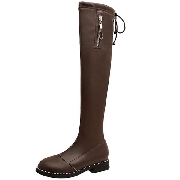 boots 2022 solid color thick-soled over-the-knee women high fashion fall/winter set-on fur one-piece thick warm long, Black
boots 2022 solid color thick-soled over-the-knee women high fashion fall/winter set-on fur one-piece thick warm long, Black