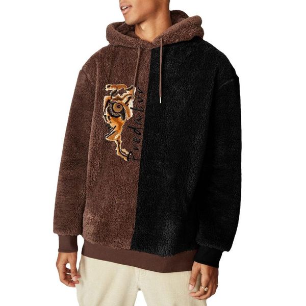 men's hoodies & sweatshirts fashion patchwork mens autumn loose long sleeve hooded coat for men, Black
men's hoodies & sweatshirts fashion patchwork mens autumn loose long sleeve hooded coat for men, Black