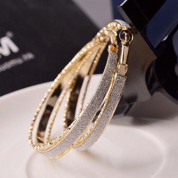 hoop & huggie retro european and american metal matte big earrings ladies exquisite jewelry for women wedding engagement, Golden;silver
hoop & huggie retro european and american metal matte big earrings ladies exquisite jewelry for women wedding engagement, Golden;silver