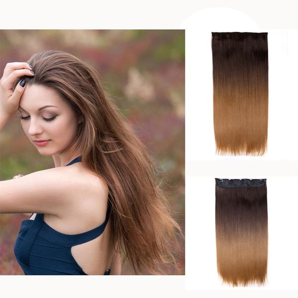 synthetic wigs clip in hair 22 inch straight thick hairpiece clips on pieces for women 5, Black
synthetic wigs clip in hair 22 inch straight thick hairpiece clips on pieces for women 5, Black