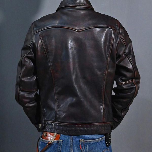 men's leather & faux read description x2091 asian size super genuine horse slim classic durable horsehide stylish rider jacket, Black
men's leather & faux read description x2091 asian size super genuine horse slim classic durable horsehide stylish rider jacket, Black