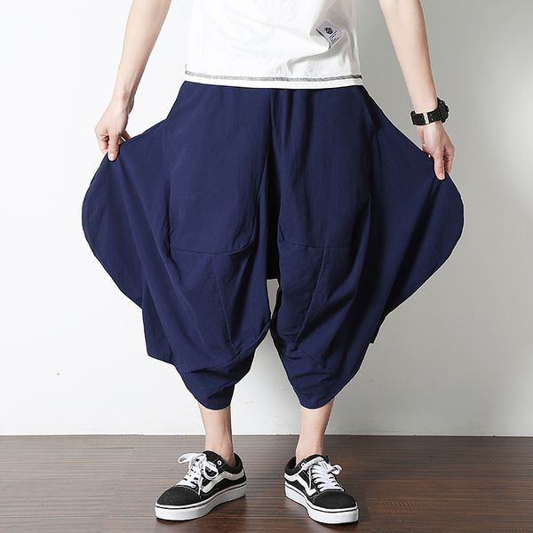 new 2021 cotton baggy cross-legged men hip hop bloomers male calf-length hare korean-style pants man z4x1, Black
new 2021 cotton baggy cross-legged men hip hop bloomers male calf-length hare korean-style pants man z4x1, Black