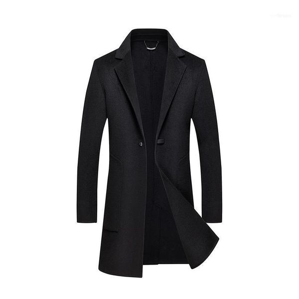 men's wool & blends justar autumn medium length double face coat with buckle1, Black
men's wool & blends justar autumn medium length double face coat with buckle1, Black