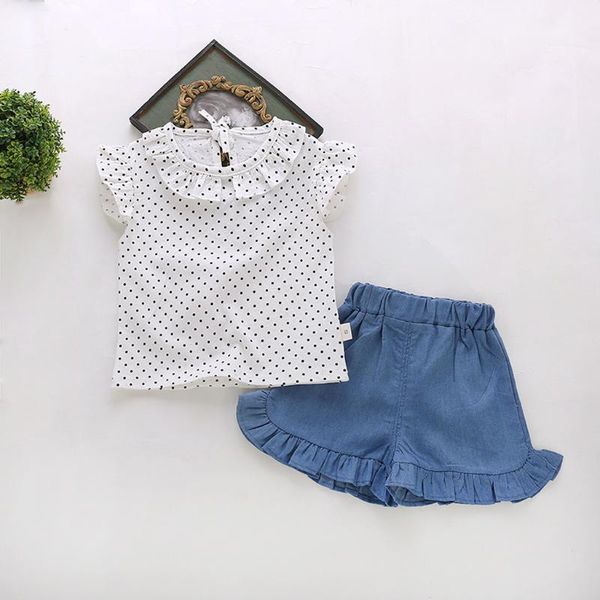 40# 2pcs toddler kid clothing baby girls solid color sleeveless lace flying sleeve + solid color shorts two-piece suit, White
40# 2pcs toddler kid clothing baby girls solid color sleeveless lace flying sleeve + solid color shorts two-piece suit, White