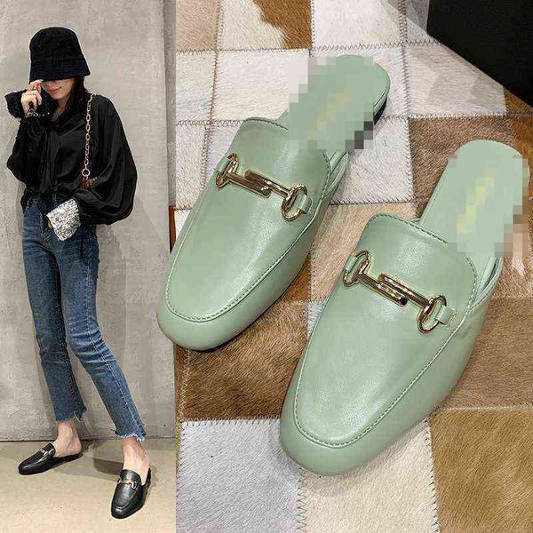 slippers women wear spring and summer british fashion net red versatile flat bottomed lazy beach sandals, Black
slippers women wear spring and summer british fashion net red versatile flat bottomed lazy beach sandals, Black