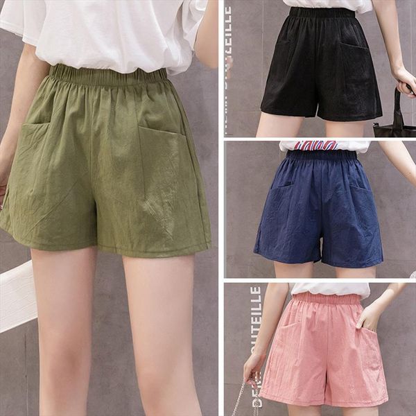 cotton linen summer high waist womens shorts pocekt solid loose wide leg trousers short 8 color options wdc5352, White;black
cotton linen summer high waist womens shorts pocekt solid loose wide leg trousers short 8 color options wdc5352, White;black