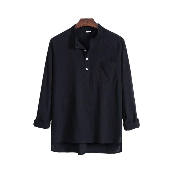 men's casual shirts 4 colors men summer long sleeve pocket est arrival fashion buttons solid color linen outfits plus size -3xl, White;black
men's casual shirts 4 colors men summer long sleeve pocket est arrival fashion buttons solid color linen outfits plus size -3xl, White;black