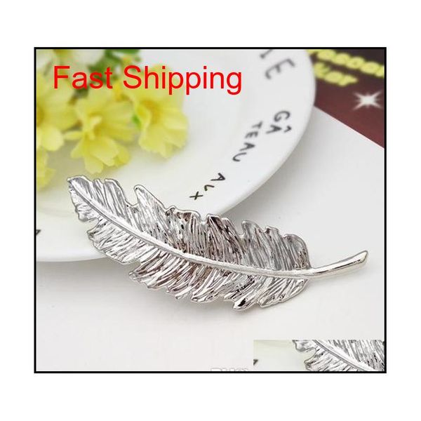 korea new fashion metal feather hairpin hair clips satement hairpins hairwear accessories wome qylurm dh_seller2010, Silver
korea new fashion metal feather hairpin hair clips satement hairpins hairwear accessories wome qylurm dh_seller2010, Silver