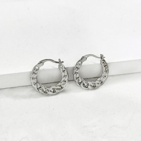 hoop & huggie masa 26mm wide flat link chain earrings gold color and silver circle brass jewelry minimalist for women accessories, Golden;silver
hoop & huggie masa 26mm wide flat link chain earrings gold color and silver circle brass jewelry minimalist for women accessories, Golden;silver
