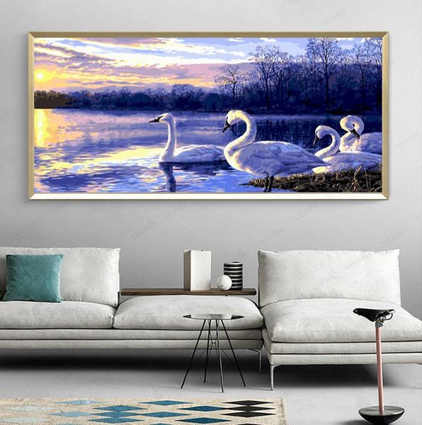 gatyztory frame picture by numbers swan animals diy paint by numbers modern wall art canvas painting handpainted for home decors
gatyztory frame picture by numbers swan animals diy paint by numbers modern wall art canvas painting handpainted for home decors