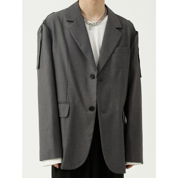 men's suits & blazers men clothing 2021 autumn products korean style loose personality suit oversize trendy handsome jacket, White;black
men's suits & blazers men clothing 2021 autumn products korean style loose personality suit oversize trendy handsome jacket, White;black