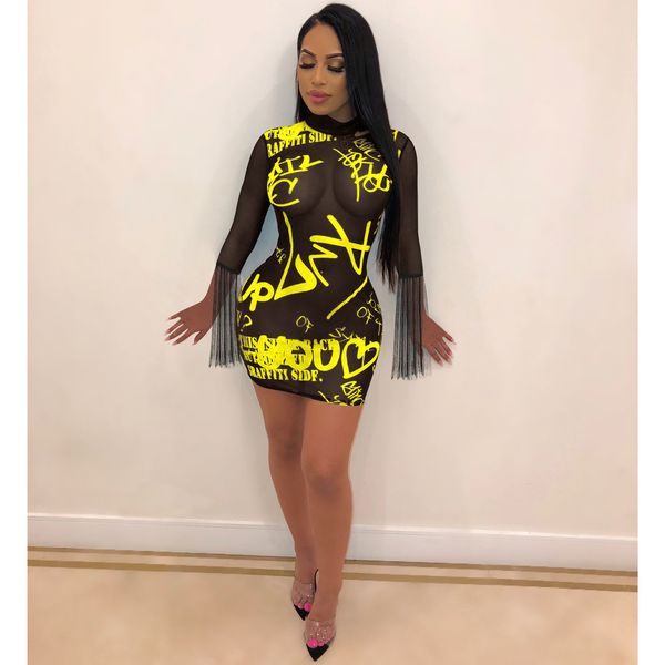 graffiti letter print black sheer mesh club dresses see through tassel long sleeve bodycon mini dress d89-ab14, Black;gray
graffiti letter print black sheer mesh club dresses see through tassel long sleeve bodycon mini dress d89-ab14, Black;gray