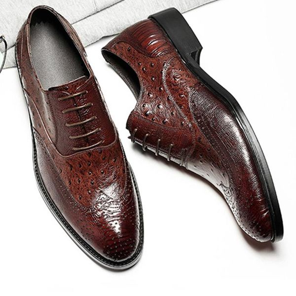 dress shoes phenkang mens formal genuine leather oxford for men italian 2021 wedding laces brogues, Black
dress shoes phenkang mens formal genuine leather oxford for men italian 2021 wedding laces brogues, Black