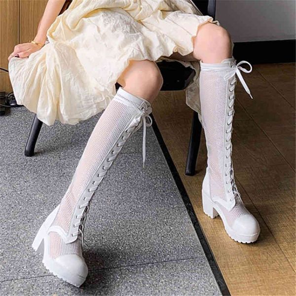sandals pxelena rome punk rock gothic knee high gladiator summer mesh riding knight boots chunky block heels lace up 34-45 oqwr, Black
sandals pxelena rome punk rock gothic knee high gladiator summer mesh riding knight boots chunky block heels lace up 34-45 oqwr, Black