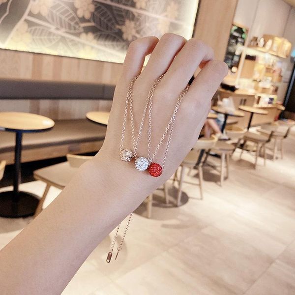 pendant necklaces style full of ball korean necklace simple round titanium steel clavicle chain female, Silver
pendant necklaces style full of ball korean necklace simple round titanium steel clavicle chain female, Silver