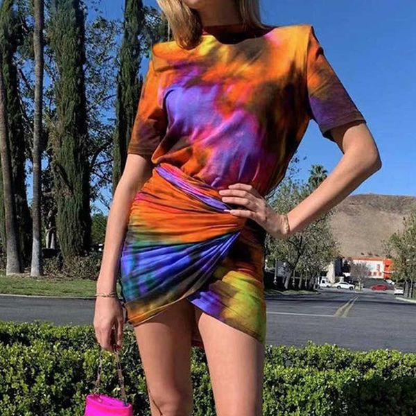 fabpop summer arrivals short sleeve o neck print tie dye t shirt women streetwear gb230 210709, White
fabpop summer arrivals short sleeve o neck print tie dye t shirt women streetwear gb230 210709, White