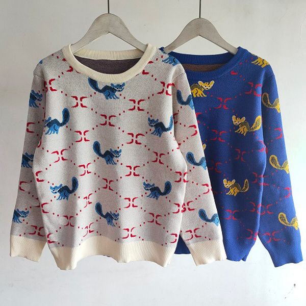 men casual sweater fashion knit 2021 autumn long sleeve cartoon animal letter pattern mens clothing, White;black
men casual sweater fashion knit 2021 autumn long sleeve cartoon animal letter pattern mens clothing, White;black