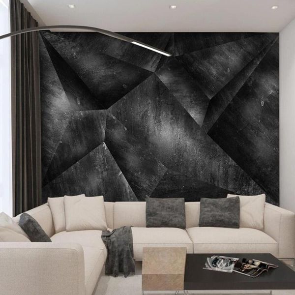 wallpapers milofi custom 3d wallpaper mural creative black and white geometric square tv sofa background wall decoration
wallpapers milofi custom 3d wallpaper mural creative black and white geometric square tv sofa background wall decoration
