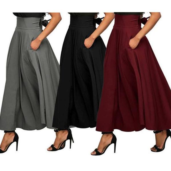 skirts 2021 spring autumn women a-line skirt high waist skinny large swing long casual pleated solid plus size midi saia, Black
skirts 2021 spring autumn women a-line skirt high waist skinny large swing long casual pleated solid plus size midi saia, Black