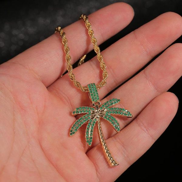 pendant necklaces andshiny 2021 fall coconut tree necklace for women men colorful zircon plant jewelry hip hop twist chain, Silver
pendant necklaces andshiny 2021 fall coconut tree necklace for women men colorful zircon plant jewelry hip hop twist chain, Silver