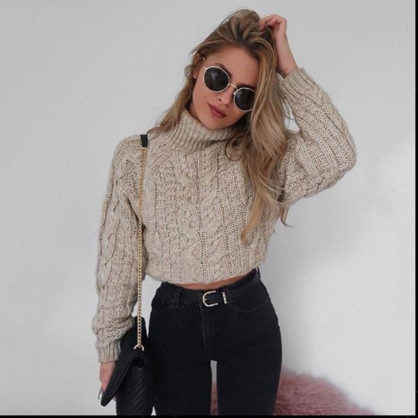 womail winter high collar umbilical womens sweater twist casual knitted sweater female tricot jersey jumper sweater, White;black
womail winter high collar umbilical womens sweater twist casual knitted sweater female tricot jersey jumper sweater, White;black