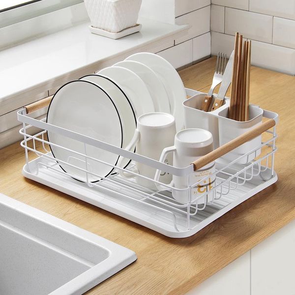 hooks & rails korean modern creative minimalist kitchen drying dishes tableware drain shelf fork trough storage rack lb93004
hooks & rails korean modern creative minimalist kitchen drying dishes tableware drain shelf fork trough storage rack lb93004